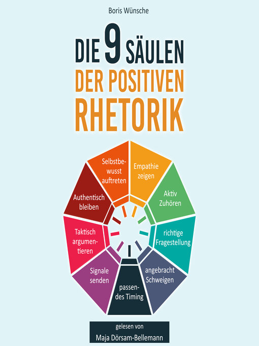 Title details for Die 9 Säulen der positiven Rhetorik by Boris Wünsche - Wait list